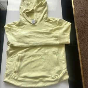 Athleta Light Yellow Hoodie